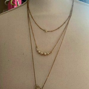 Three strand necklace